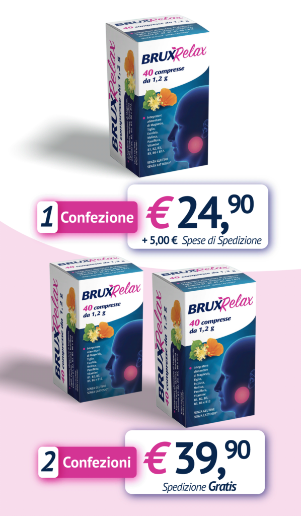 Offerta BruxRelax confezione da 40 capsule